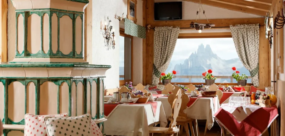 Cortina's best eats with the breathtaking mountains view