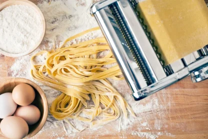 learn how to make fresh pasta with Cookin Italy, in Rome, near the Vatican