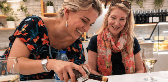 Authentic Italian Gourmet Food Tasting at a Local Shop